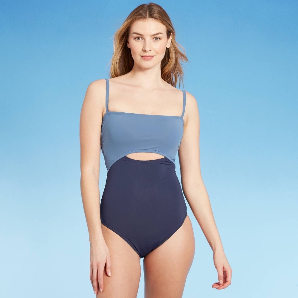 KONA SOL WOMEN'S LONG TORSO COLORBLOCK SWIMSUIT